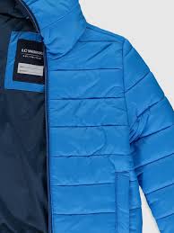Mavi Erkek Cocuk Kapusonlu Sisme Mont Lc Waikiki In 2020 Adidas Jacket Winter Jackets Athletic Jacket