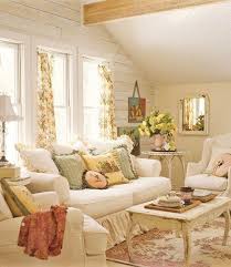 Cottage Shabby Chic Living Room Too Many Dogs In Our Family But Love This Shabby Chic Living Room Shabby Chic Living Country Living Room