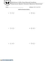A mixed fraction is also sometimes called a mixed number. Adding Subtracting Fractions With Mixed Numbers Worksheet