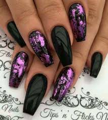 Combina varios diseños y crea un estilo único que vaya con tu estilo. Https Xn Decorandouas Jhb Net Unas Negras Decoradas