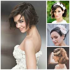 There are plenty of wedding hairstyles for short hair. Wedding Inspiration Wedding Short Hairstyle Three Sunbeams Short Wedding Hair Womens Hairstyles Hair Styles