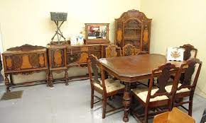 Shop the finest dining room furniture from the comfort of your home. Lot 1940 S Walnut Dining Set