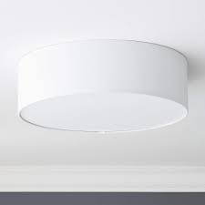 Le flush mount ceiling light fixture waterproof led ceiling light for bathroom porch, 5000k daylight 15w (100w equivalent) 1250lm ceiling lamp for kitchen, bedroom, living room, hallway, non dimmable. Drum Flush Mount Light 19 75 Reviews Cb2