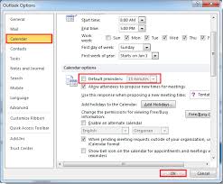 How To Disable Calendar Notification In Outlook