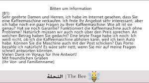 Not angka lagu biteum information bruef b2 muster. Bitten Um Informationen Brief B1 Youtube