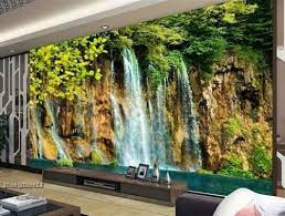 3d Wall Paper Price In Pakistan Download Hd Wallpaper In 2021 Waterfall Wall Mural Wallpaper 3d Wall Murals