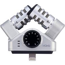 Zoom Iq6 X Y Stereo Microphone For Ios Ipad Accessories Microphone Microphones