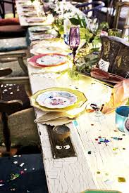 An alice in wonderland menu and party plan have a tea party inspired by the fun and fabulously hallucinatory world of lewis carroll's alice's adventures in wonderland. Colorful Vintage Mad Hatter S Tea Party A Joyful Riot