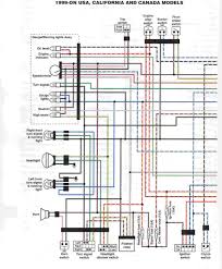 Yamaha xv1100 virago xv 1100 electrical wiring diagram schematics 1996 to 1999 here 2000 Yamaha R1 Wiring Harness Diagram Auto Wiring Diagram Cable