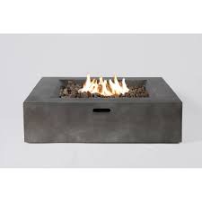 Grice Concrete Propane Natural Gas Fire Pit Table In 2020 Gas Fire Pit Table Fire Pit Table Gas Firepit