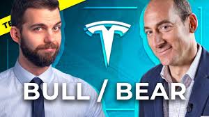 Tsla Bull Bear Debate Rob Maurer Of Tesla Daily David Trainer Of New Constructs Youtube Tesla Debate Bullying