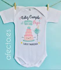 La figura paterna es una de las figuras más importantes para todos nosotros. Body Personalizado Feliz Cumpleanos Papi Bodys Personalizados Afecto Baby Shop