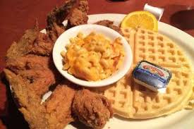 Chicken and waffles, in my mind, went together like spaghetti and ice cream. 3dnhzgxxk1yrnm