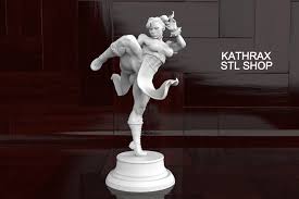 Chun-li Street Fighter 3D Print STL File - Etsy