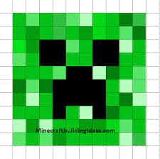 Minecraft Pixel Art Templates Creeper Minecraft Quilt Minecraft Pixel Art Pixel Art Templates