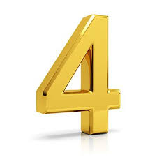 Gold Number 4 4 Number Number 4 Png Transparent Clipart Image And Psd File For Free Download Gold Clipart Free Psd Design Clip Art