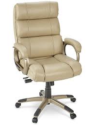 Leather Executive S Chair Beige H 4116be Uline Executive Chair Chair Leather Office Chair