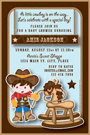 Possible Invite Western Baby Shower Invitations Cowboy Baby Shower Cowboy Baby Shower Invitations