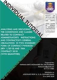 In conclusion, the amendments made to the pwd 203a (rev. Pwd Standard Form Of Contract Pwd203a Rev 1 2010 And Pam Contract 2018 With Quantities By Farhana Isa Issuu