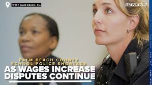 Burke at Work with School Police K-9 Unit