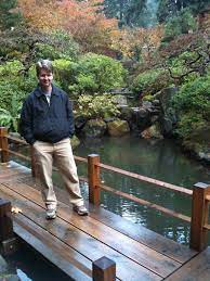Take A Walk On The Zig Zag Bridge And Leaving Your Troubles Behind Pond Japanese Garden Portland Oregon Japanese Garden Pond Water Pond