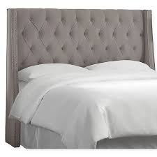 With casper, you can buy a king or queen upholstered bed frame and foundation for much less. Skyline Furniture Zoe Upholstered Headboard Bed Bath And Beyond Canada