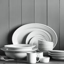 4 new aerin lauder williams sonoma blue scalloped platter dinner plates chargers. Williams Sonoma Pantry Dinner Plate Set Set Of 6 Williams Sonoma