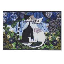 Weitere ideen zu rosina wachtmeister, wachtmeister, katzen. Rosina Wachtmeister Fussmatte Design Wedding Katzen Katzenkinder Exklusives Geschenke Spielsachen Originale Wohnen Accessoires