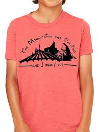 The Mountains Are Calling And I Must Go Shirt Disney Youth The Mountains Are Calling And I Must Go Disney Vacation Shirt Child Kid T Shirt For Mag Disney Vacation Shirts Disneyland Disneyworld Disney Shirts