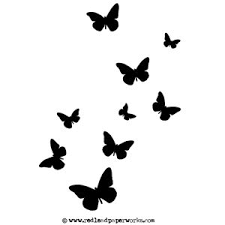 Rubber Stamp Butterfly Flight Artist Trading Card Size Butterfly Tattoo Butterfly Hand Tattoo Butterfly Tattoo Designs