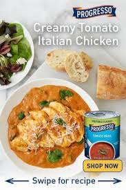 Transform Progresso Tomato Basil Soup Into A Quick And Easy Soul Satisfying Comfor Chicken Dinner Recipes Instant Pot Dinner Recipes Chicken Crockpot Recipes