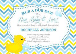 Invitation Rubber Ducky Baby Shower Invitations Baby Shower Invitations Ducks Rubber Duck Baby Shower