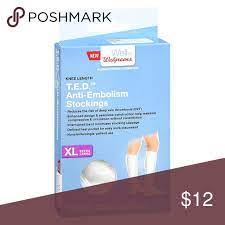 Walgreens White T E D Anti Embolism Stockings Anti Embolism Stockings Deep Vein Thrombosis Stockings