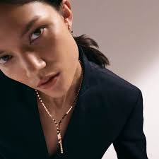 The asymmetrical Bee My Love necklace reimagines the imperial bee symbol to  convey its wearer of an assertive air of regal feminity. Discover more