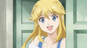 The anime character cleao everlasting is a teen with to waist length blonde / yellow hair and blue eyes. I Unsheathe Thee Marriage Scam Sorcerous Stabber Orphen Simuldub Clip Youtube
