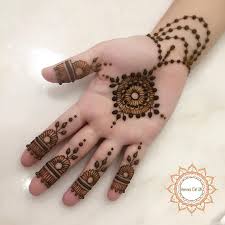 A Fun Appointment Today For Local Henna Artist Nansurtouch Hennagirluk New Mehndi Designs Henna Designs Easy Mehndi Art Designs