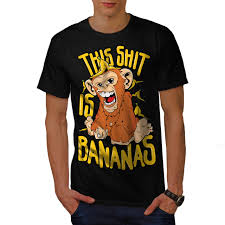 A curated selection of styles handpicked for your style & budget. Wellcoda Banana Monkey Wild Animal Mens T Shirt Graphic Design Printed Tee Ebay