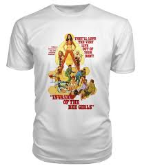 Invasion of the Bee Girls (1973) t-shirt -