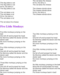 And the doctor said, put those monkeys right to bed. Baby And Toddler Song Lyrics Pdf Free Download