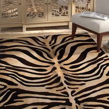 Black Brown And Beige Area Rugs Edolie Animal Print Black Ivory Area Rug Zebra Area Rug