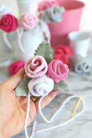 Baby Sock Corsage Grateful Prayer Thankful Heart