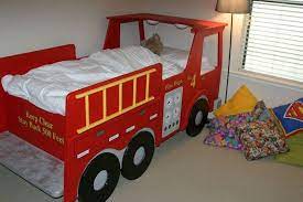 You may discovered one other kids fire truck bed higher design concepts. Diy Dump Truck Bed Diy Bed Firetruck Bed Loft Bed Curtains