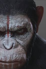 Dawn Of The Planet Of The Apes Movie Poster Pin By Imrakan On Wallpapers Planet Of The Apes Animal Art Prints Cat Art Print