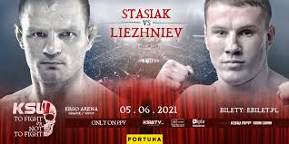 A rematch two years in the making heads ksw 60, with heavyweight champ phil de fries putting his title on the line against tomasz narkun. Damian Stasiak Versus Andreii Liezhniev At Ksw 61 Mma Root