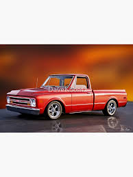 Image result for Orange 1967 Truck