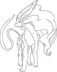 Printable Pokemon Legendary Suicune Coloring Pokemon Coloring Pages Pokemon Coloring Pokemon Drawings