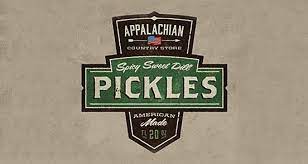 Birds and pickles go together like peanut butter and jelly—wait, what? Spicy Sweet Dill Pickles Logo Design The Design Inspiration Sweet Dill Pickles Drinks Logo Dill Pickle