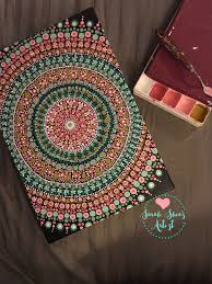 Mandala, wood, sticks and stones. Large Mandala Painting On Wood Mandala Painting Dot Art Painting Dot Work Mandala