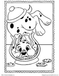 Free 101 dalmatians coloring page to print and color for kids. 101 Dalmatians Bonus Activities Earlymoments