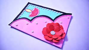 Follow us to find videos on crafty card making. Diwali Greeting Card Video Happy Diwali Card Easy And Beautiful Card Youtube
